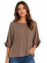 Load image into Gallery viewer, NEW Betty frill sleeve Jumper - 11 colours