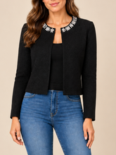 Load image into Gallery viewer, NEW Jewel collar Jacket
