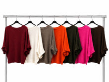 Load image into Gallery viewer, NEW Betty frill sleeve Jumper - 11 colours
