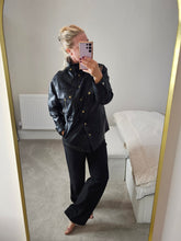 Load image into Gallery viewer, NEW PU leather black Jacket