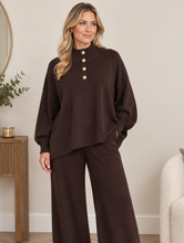 Load image into Gallery viewer, NEW Brown knitted Lounge Set