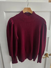 Load image into Gallery viewer, NEW Wine heart Knit Jumper