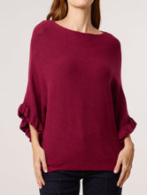 Load image into Gallery viewer, NEW Betty frill sleeve Jumper - 11 colours