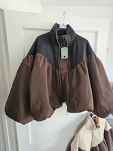 Load image into Gallery viewer, NEW High neck puff sleeve Jacket