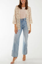 Load image into Gallery viewer, Stone crochet Jacket