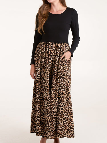 New season leopard Dress