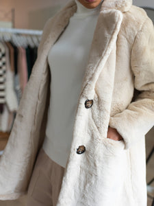 Cream teddy Coat