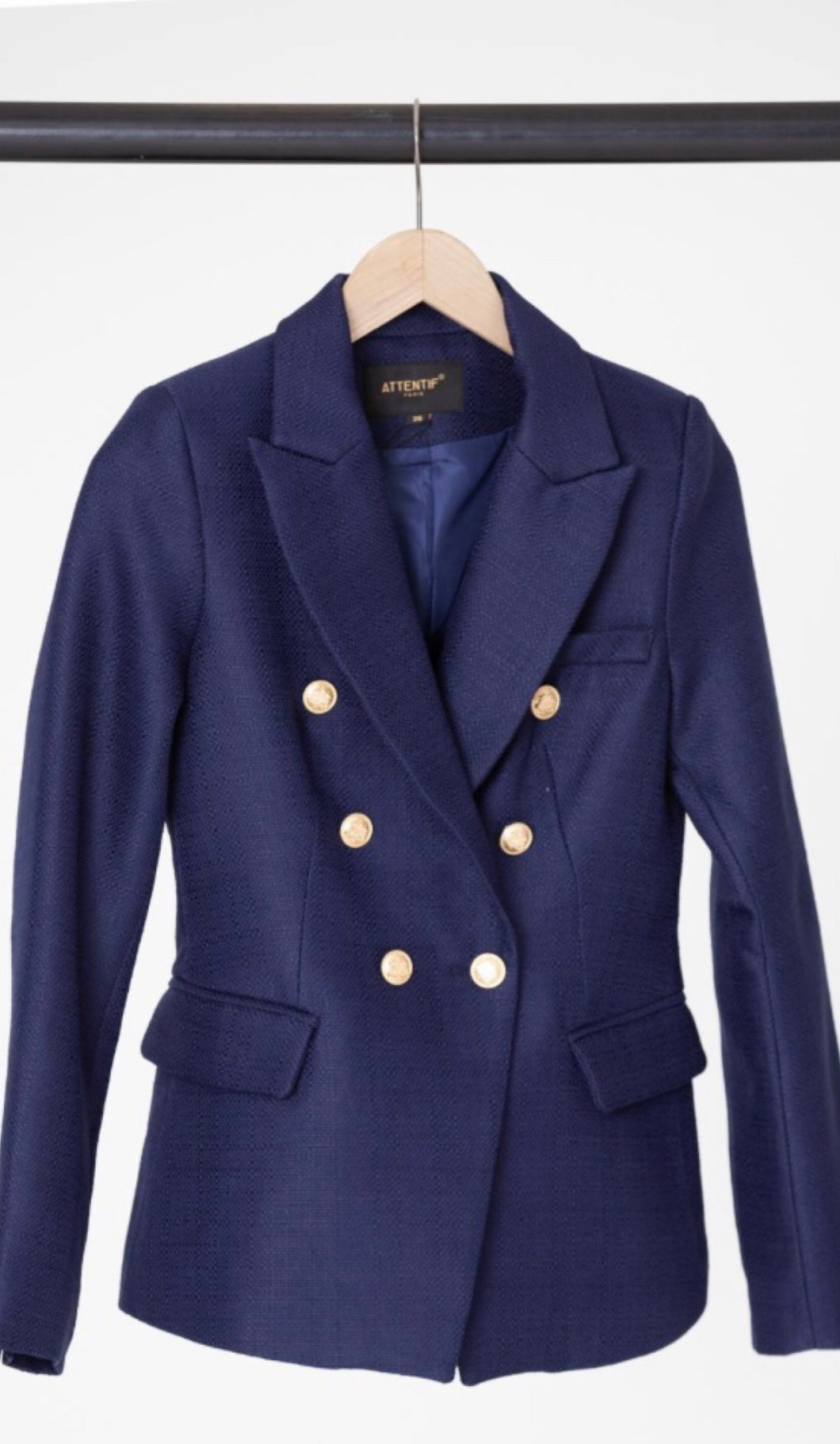 Navy double breasted Blazer