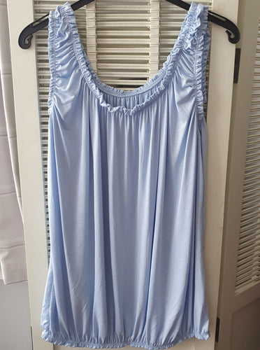 Mid blue balloon Vest