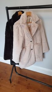 Cream teddy Coat