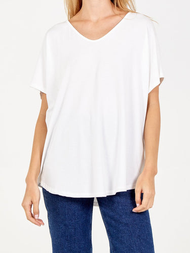 Cream oversize Tee