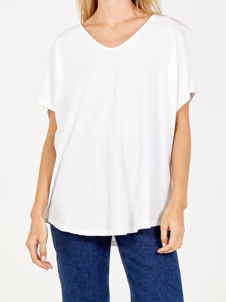 Cream oversize Tee