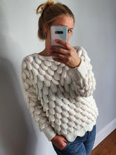 Load image into Gallery viewer, Cream Teardrop Jumper