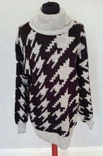 Load image into Gallery viewer, Grey Dogtooth Jumper