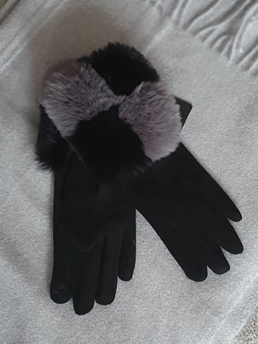Black square Gloves
