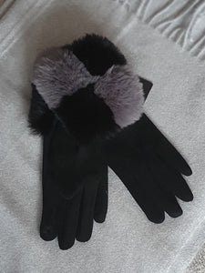 Black square Gloves