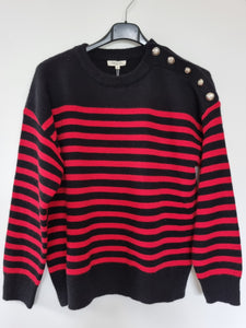 Red/black nautical Jumper
