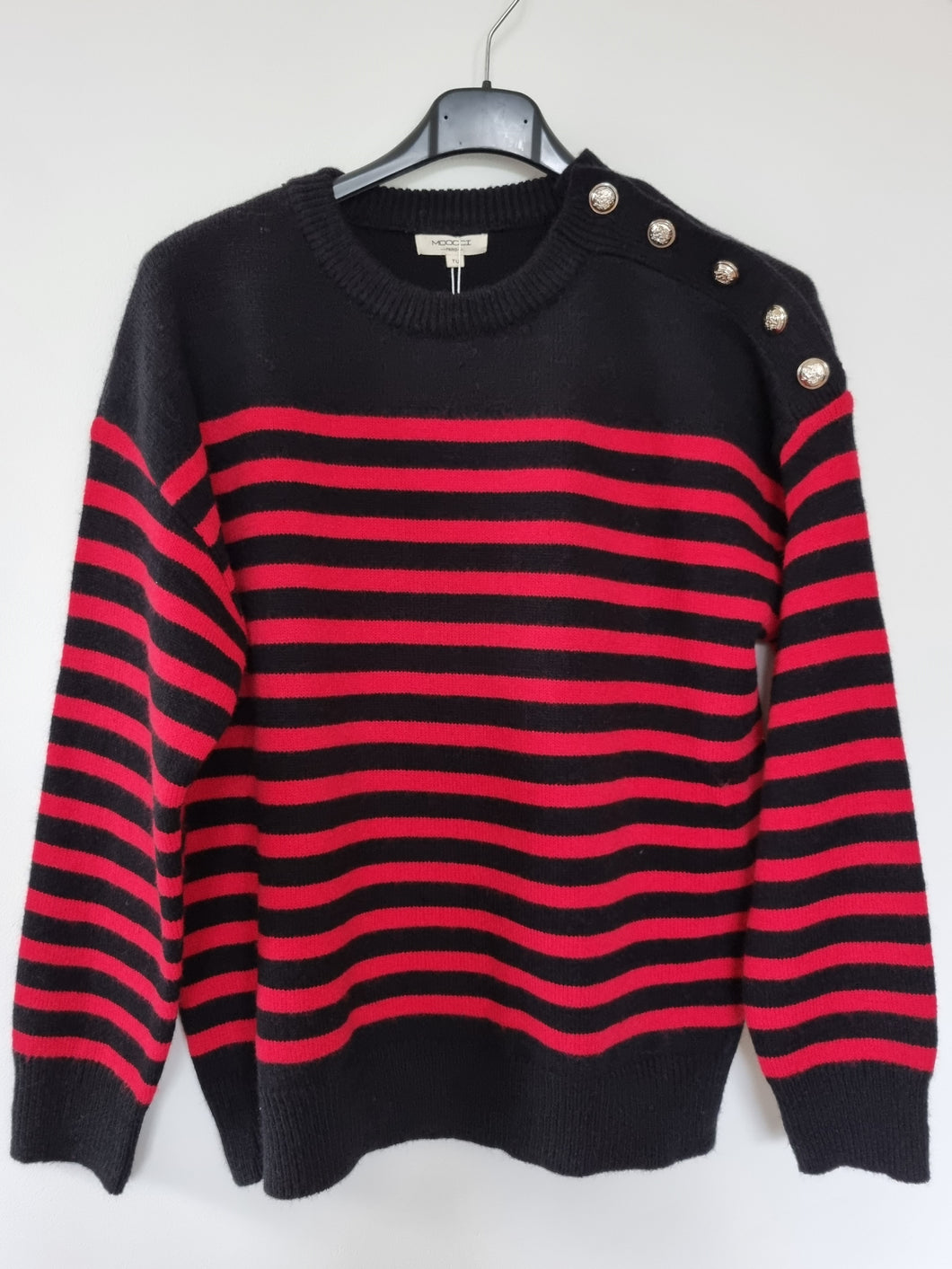 Red/black nautical Jumper