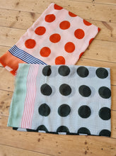 Load image into Gallery viewer, NEW polka dot green Scarf