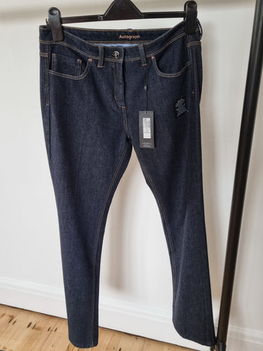 Indigo blue Autograph Jeans - UK size 12