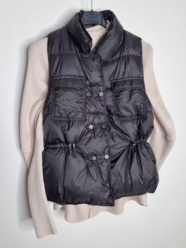 Black short Gilet