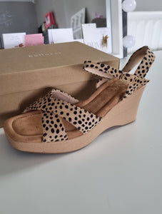 NEW Animal print Wedges – Beatrice and Lilly - Main Image