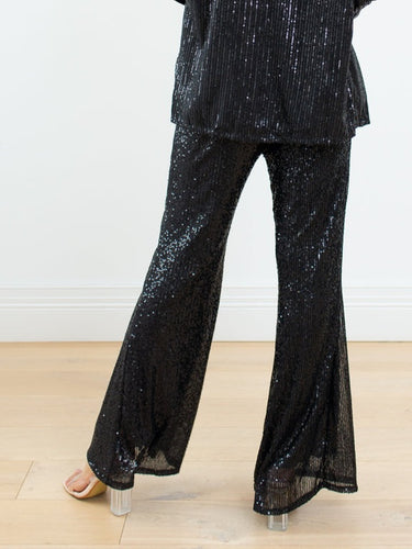 Black full sequin Trousers