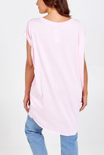 Load image into Gallery viewer, Pink two pocket Top