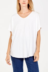 Cream oversize Tee