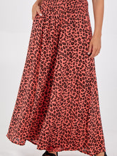 Load image into Gallery viewer, Animal print Palazzo Trousers