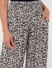Load image into Gallery viewer, Animal print Palazzo Trousers
