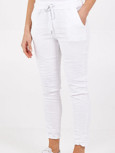 White Magic stretch Trousers