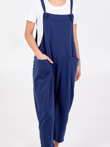 Navy plain Dungarees