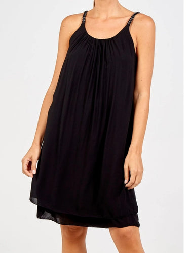 Black layered Dress