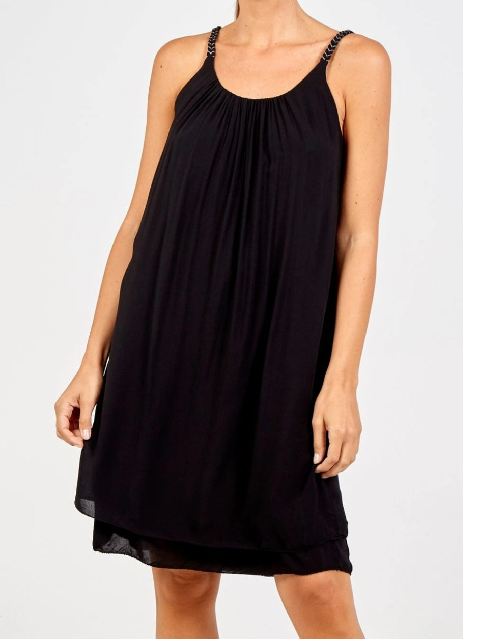 Black layered Dress