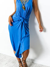 Load image into Gallery viewer, Blue Leona Maxi Dress