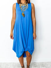 Load image into Gallery viewer, Blue Leona Maxi Dress