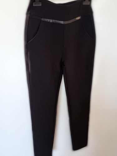 Black scuba Trousers - 8-20