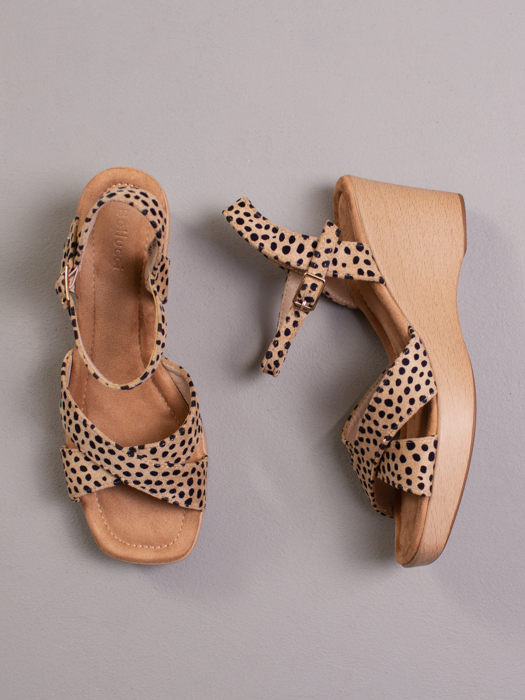 NEW Animal print Wedges – Beatrice and Lilly - Main Image