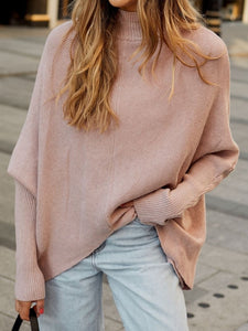 Dusty pink turtle neck Jumper