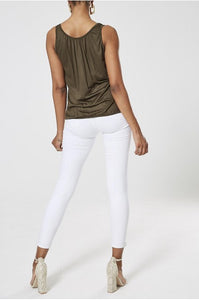Khaki vest top